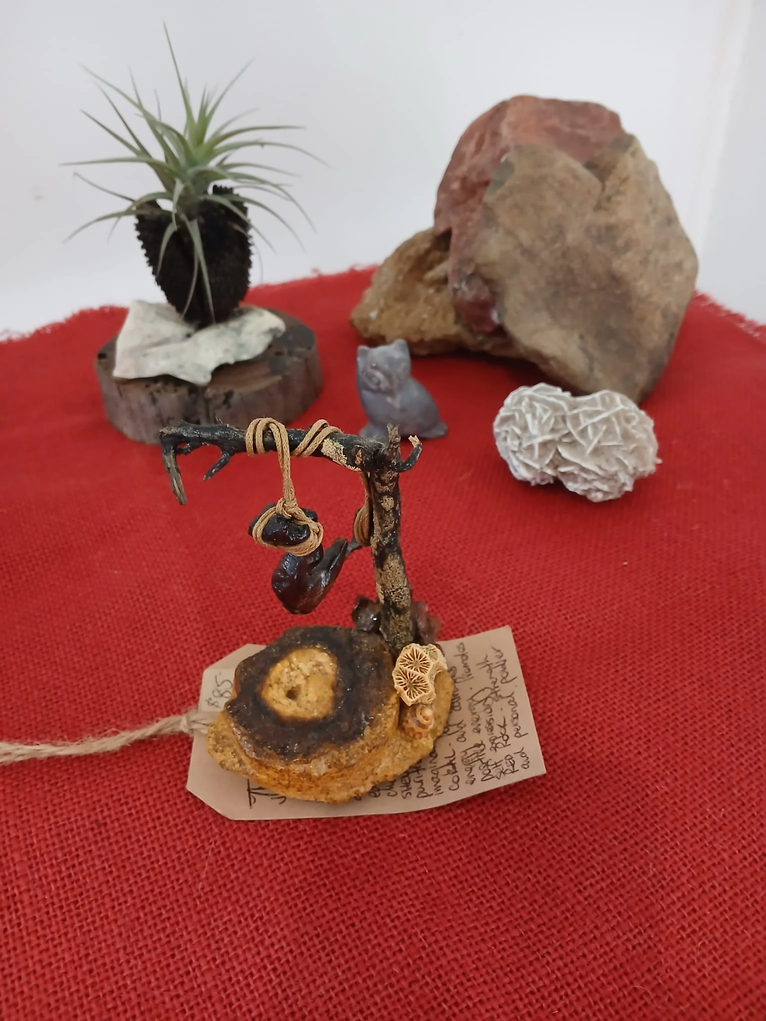 Agate Jewellery Tree